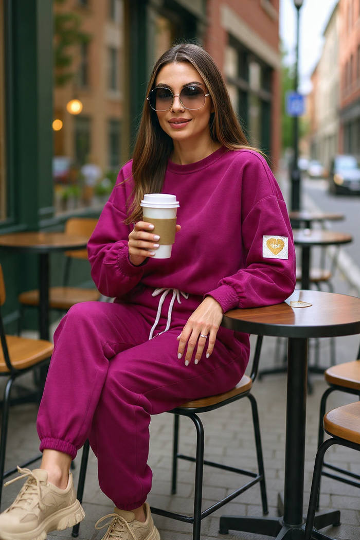 materiál masielko, masielkový materiál, oblečenie z masielka, komplet z masielka, masielková tepláková súprava